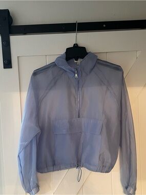 Light Blue Women's Mesh Jacket